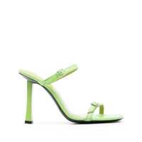 Pantofi cu toc By Far Flick Leather Mules Femei