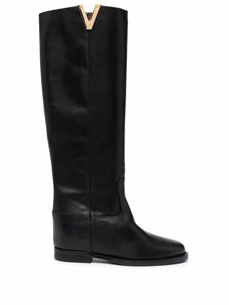 Bocanci Via Roma 15 Via Roma 15 Boots Black Femei (BM 10803478) 1