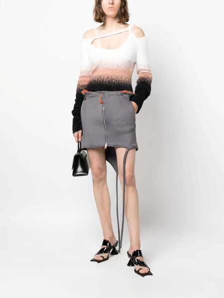 Fuste OTTOLINGER Ottolinger Zipped Mini Skirt GREY Femei (BM 10806586) 2
