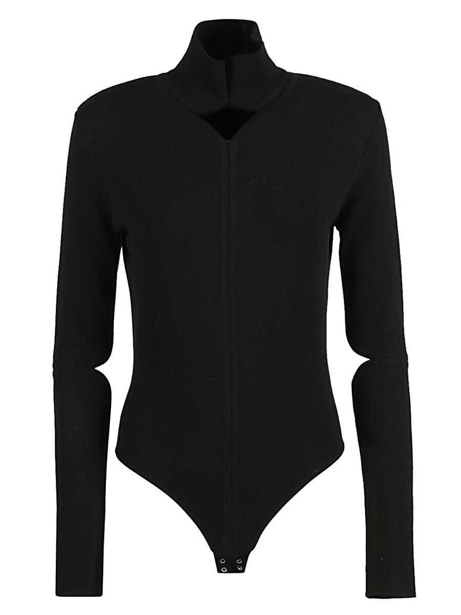 COURRÈGES COURRÈGES Long sleeve bodysuit Black