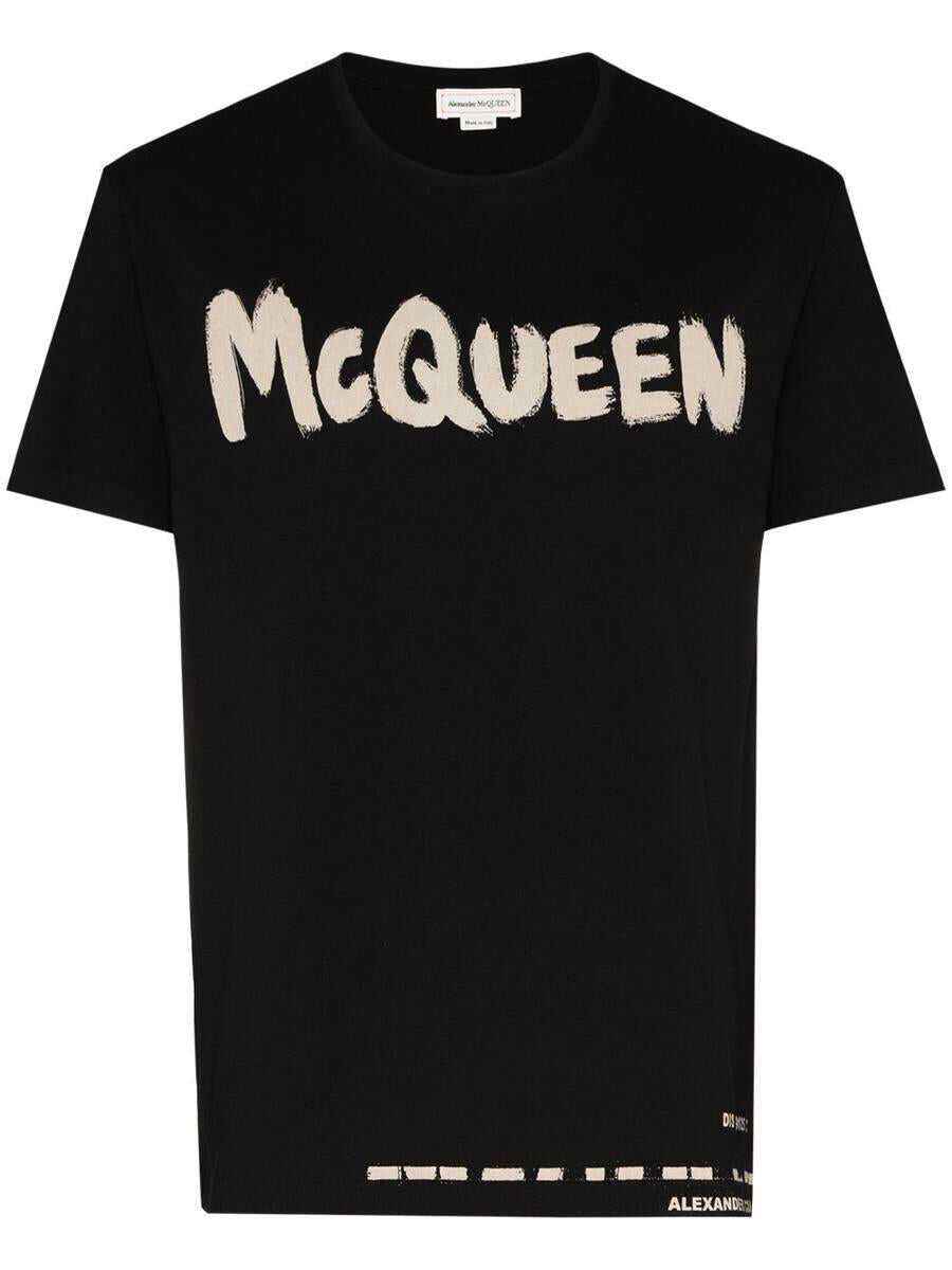 Alexander McQueen Alexander McQueen T-shirts and Polos BLACK