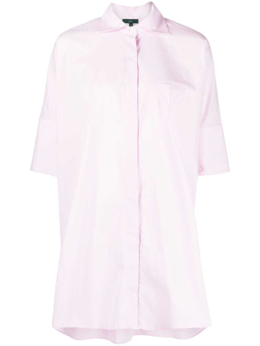 JEJIA JEJIA Cotton short sleeve shirt Pink
