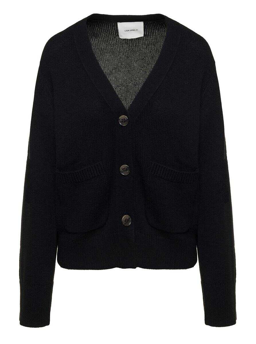 Lisa Yang Danni Cardigan BLACK