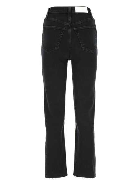 Blugi RE/DONE Re/Done Jeans JETBLUEBLACK Femei (BM 10821565) 2