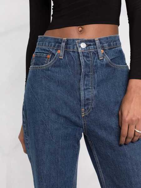 Blugi RE/DONE Re/Done Jeans RUSTICINDIGO Femei (BM 10821574) 5