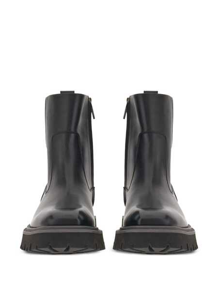 Bocanci Salvatore Ferragamo Salvatore Ferragamo Boots BLACKBISCOTTO Barbati (BM 10824559) 5