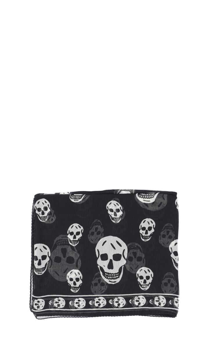 Alexander McQueen Alexander McQueen Scarfs BLACK