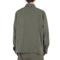 Camasi MSGM pentru Barbati - Camasi MSGM MSGM SHIRT WITH LOGO GREEN Barbati (BM 10832356) - B-mall.ro