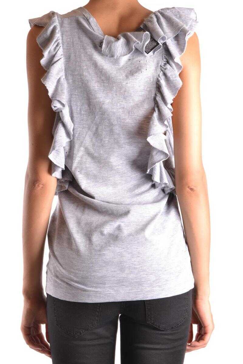 Topuri DSQUARED2 DSQUARED2 Tops GREY Femei (BM 10838839) 4