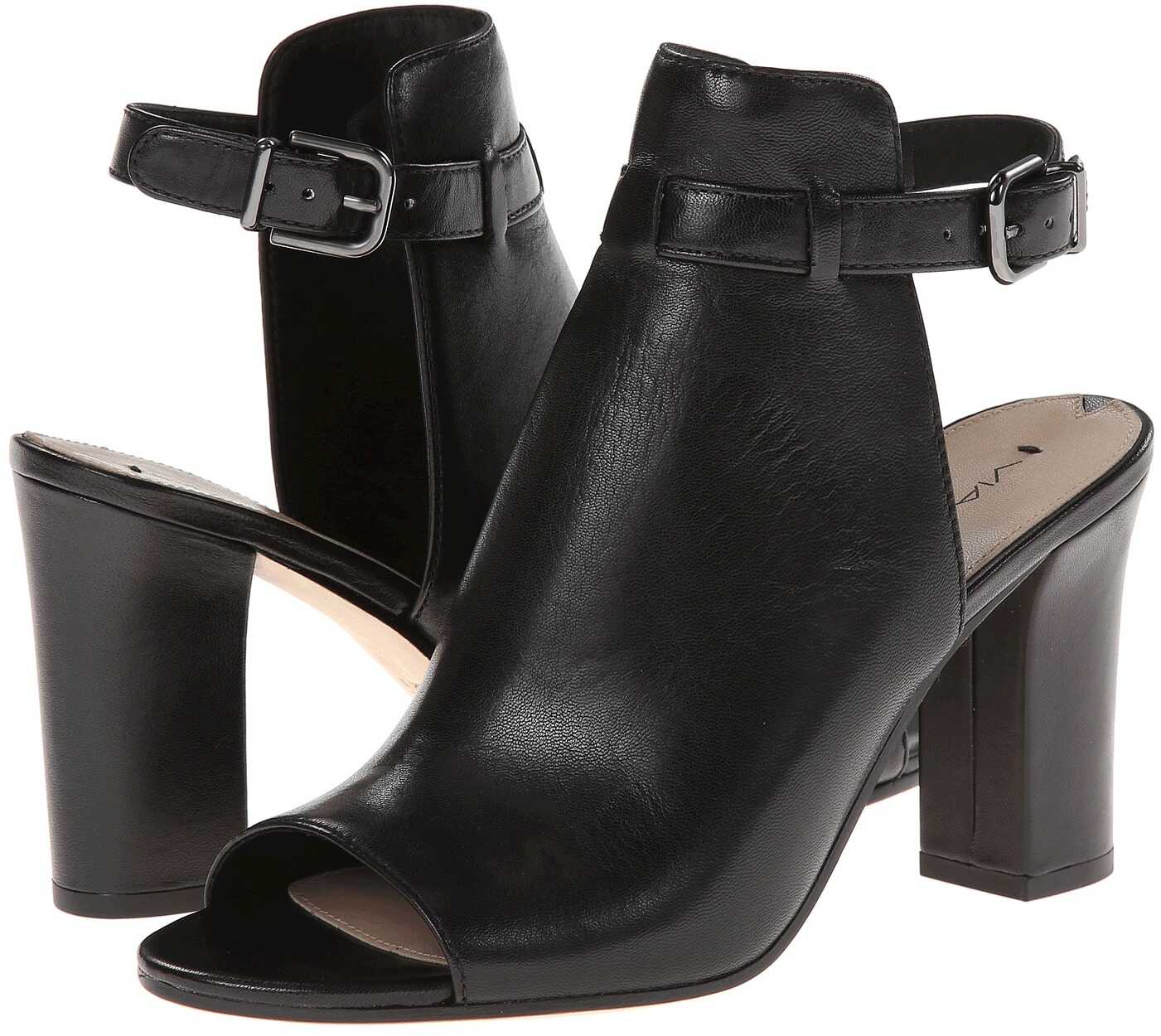 Botina Via Spiga Fabrizie Black Nappa Leather