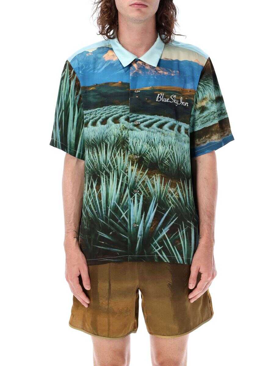 Blue Sky Inn BLUE SKY INN Bowling shirt Agave GREEN MULTICOLOR