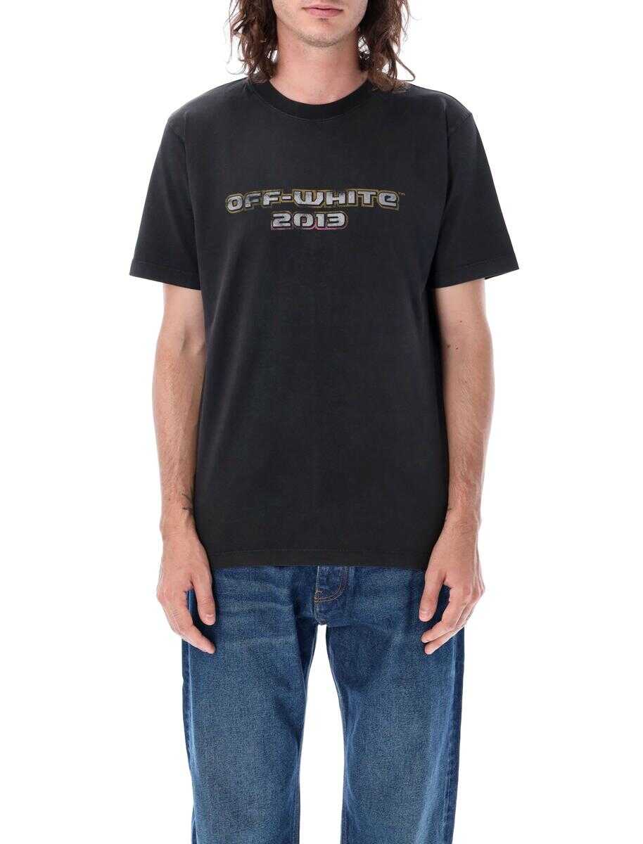 Off-White OFF-WHITE Digit Bacchus Slim t-shirt BLACK MULTI