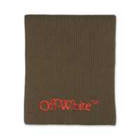 Esarfe OFF-WHITE Bookish knit scarf Barbati
