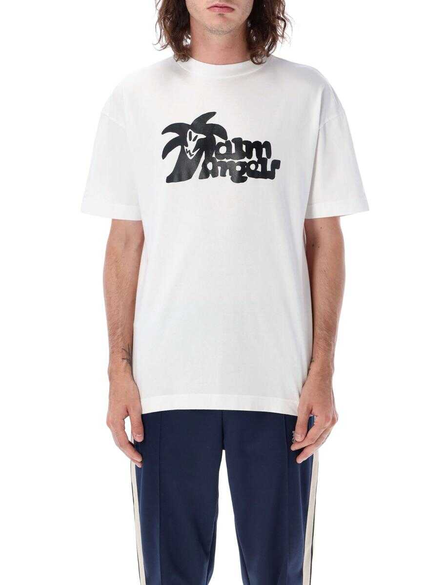 Palm Angels PALM ANGELS Leon t-shirt WHITE/BLACK