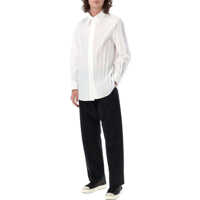 Camasi Valentino Garavani pentru Barbati - Camasi Valentino Garavani VALENTINO GARAVANI Pleated cotton-blend shirt WHITE Barbati (BM 10851064) - B-mall.ro