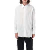 Camasi VALENTINO GARAVANI Pleated cotton-blend shirt Barbati