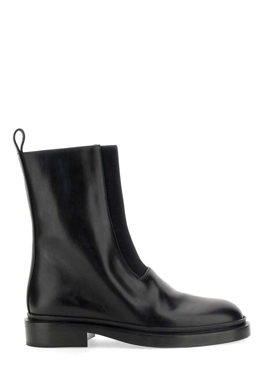 Jil Sander JIL SANDER CHELSEA BOOTS BLACK