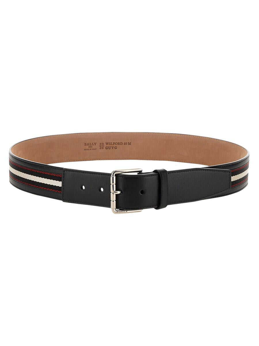 Bally BALLY LEATHER BELT BLACK