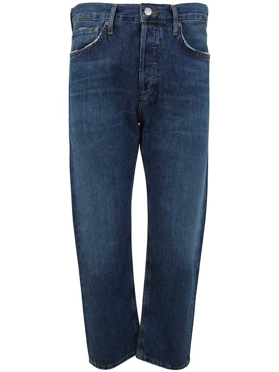 AGOLDE AGOLDE PARKER JEANS CLOTHING Blue