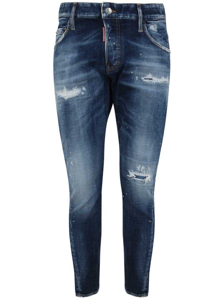 DSQUARED2 DSQUARED2 SEXY TWIST JEAN CLOTHING Blue