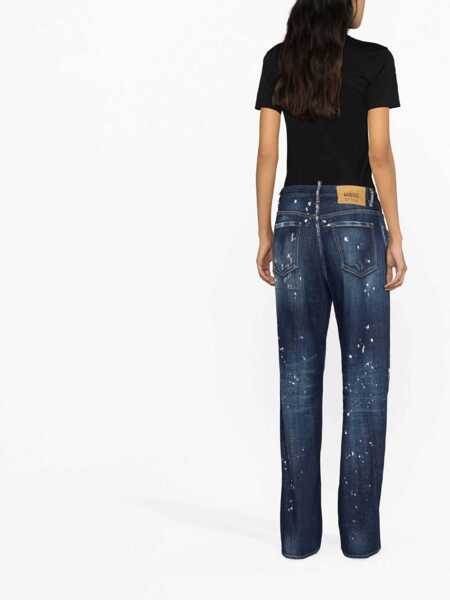 Blugi DSQUARED2 DSQUARED2 San Diego Jean Clothing BLUE Femei (BM 10855249) 3