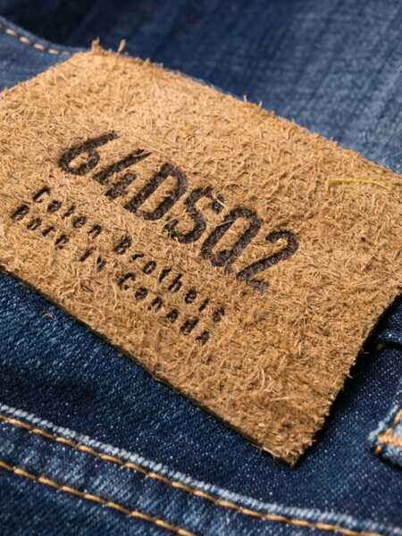 Blugi DSQUARED2 DSQUARED2 San Diego Jean Clothing BLUE Femei (BM 10855249) 5