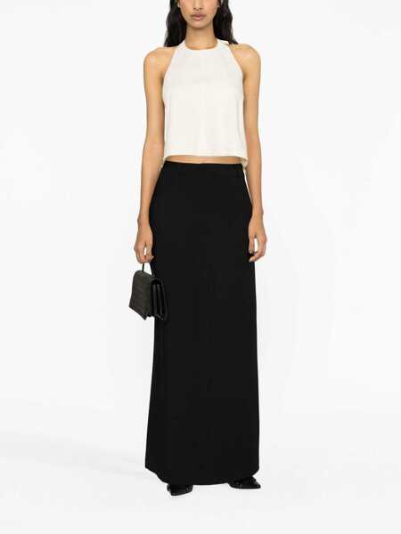 Topuri WARDROBE.NYC Wardrobe.Nyc Backless Halter Top Clothing Black Femei (BM 10855396) 2