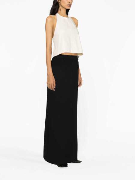 Topuri WARDROBE.NYC Wardrobe.Nyc Backless Halter Top Clothing Black Femei (BM 10855396) 3
