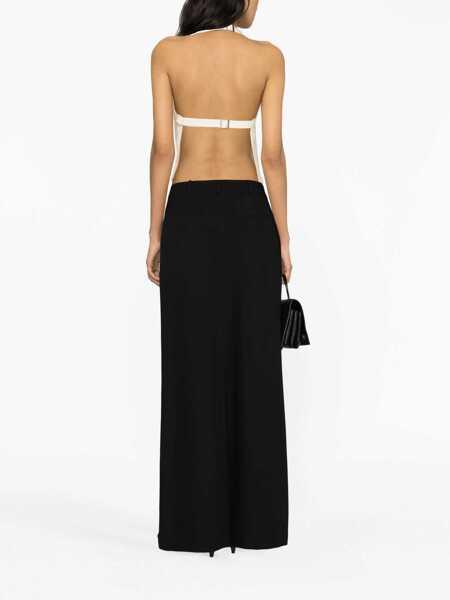 Topuri WARDROBE.NYC Wardrobe.Nyc Backless Halter Top Clothing Black Femei (BM 10855396) 4