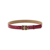 Curele DOLCE & GABBANA BELT WITH LOGO BUCKLE Femei