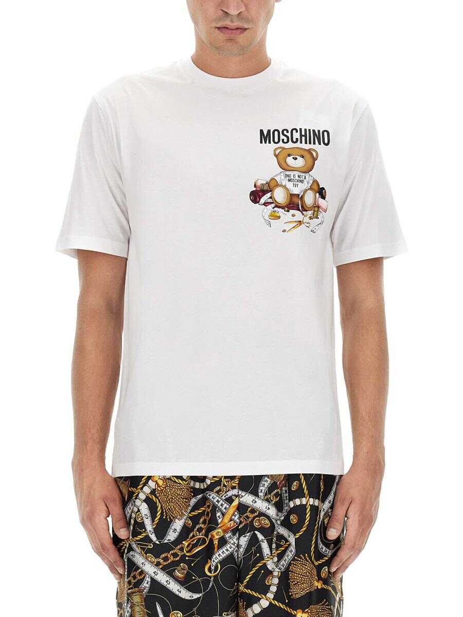 Moschino MOSCHINO TEDDY BEAR T-SHIRT WHITE