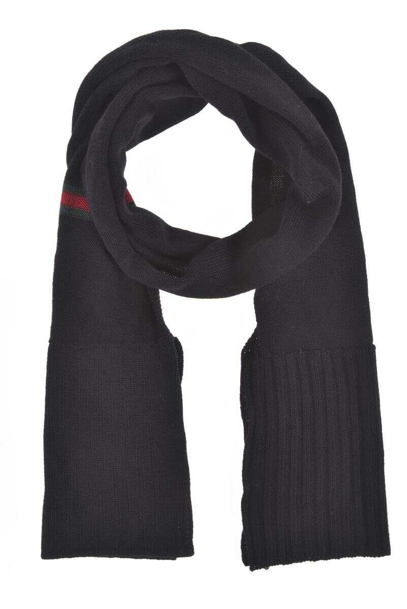 Gucci GUCCI SCARF SCARVES FOULARD BLACK