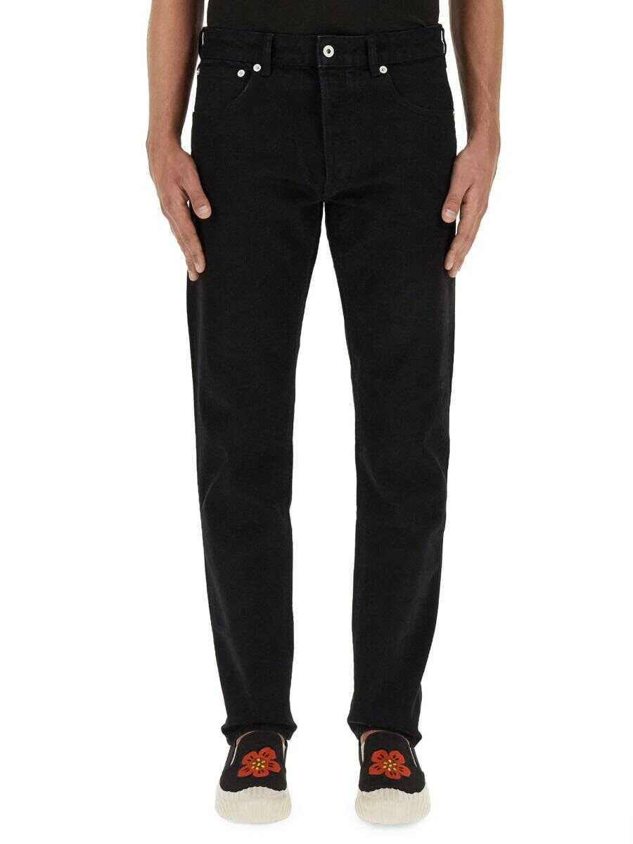 Kenzo KENZO STRAIGHT LEG JEANS BLACK