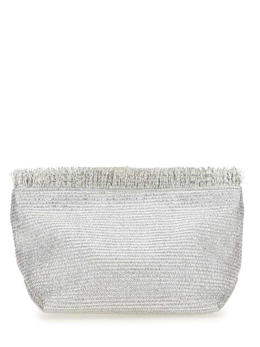 CULT GAIA CULT GAIA CLUTCH SHANTI SILVER