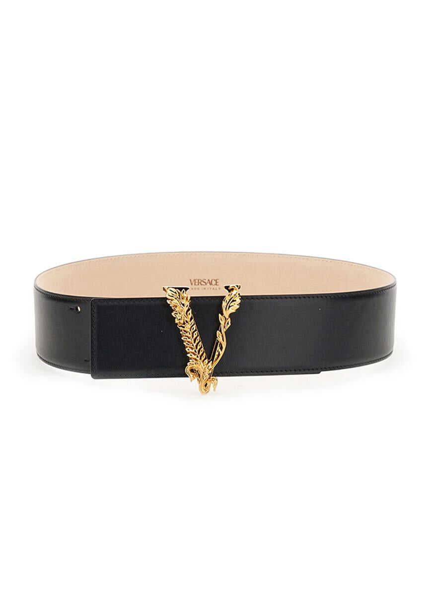 Versace VERSACE VIRTUS BELT BLACK