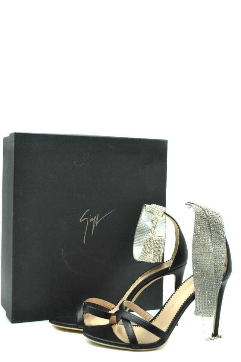 Sandale cu toc Giuseppe Zanotti Giuseppe Zanotti Sandals Black Femei (BM 10870834) 4