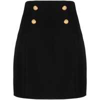 Fuste Balmain Balmain Logo Button Skirt