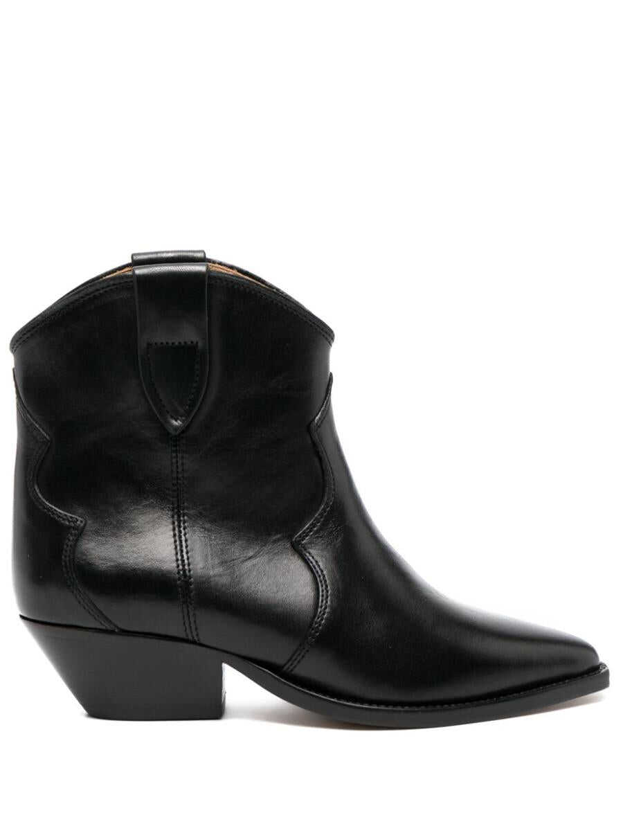 Isabel Marant ISABEL MARANT Dewina leather ankle boots Black