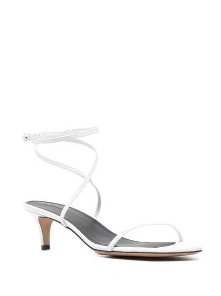 Sandale cu toc Isabel Marant Isabel Marant Aridee Heel Sandals WHITE Femei (BM 10873651) 2
