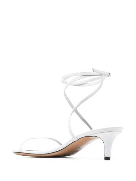 Sandale cu toc Isabel Marant Isabel Marant Aridee Heel Sandals WHITE Femei (BM 10873651) 3