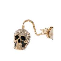 Cercei Alexander McQueen Dama - Cercei Alexander McQueen Alexander McQueen Skull Earrings GOLD Femei (BM 10875559) - B-mall.ro