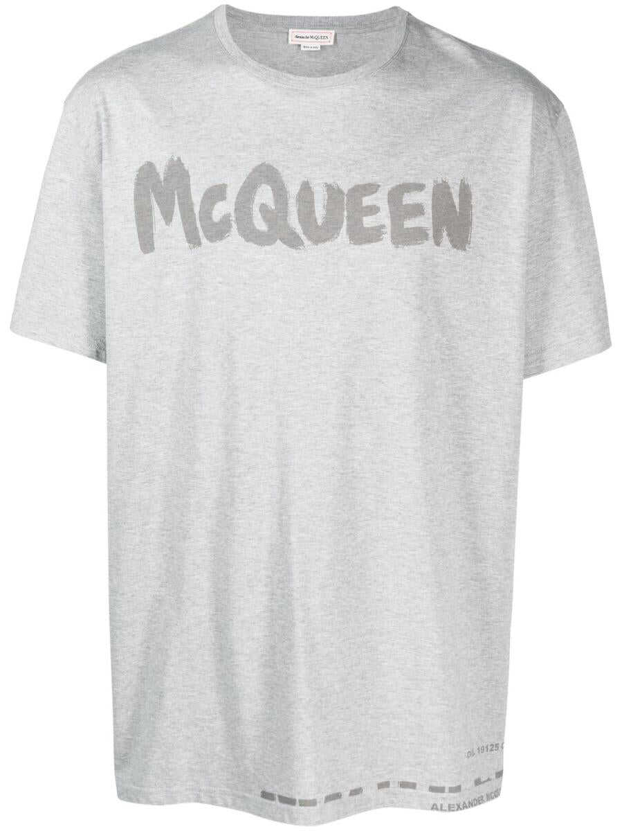 Alexander McQueen Alexander McQueen T-shirts and Polos Grey