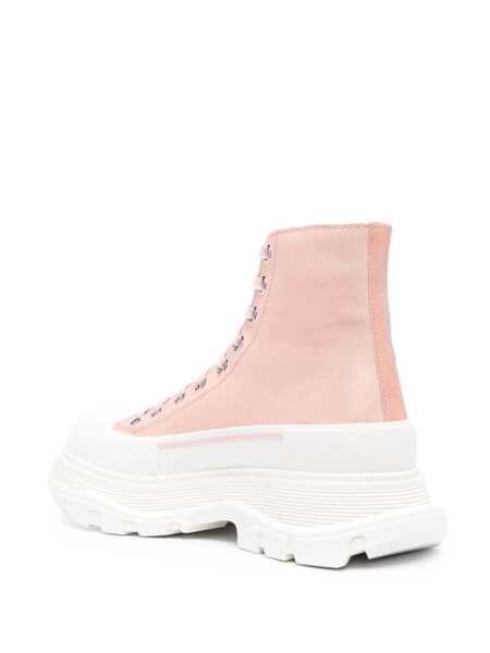 Bocanci Alexander McQueen Alexander McQueen Tread Slick Ankle Boots PINK Femei (BM 10875814) 3