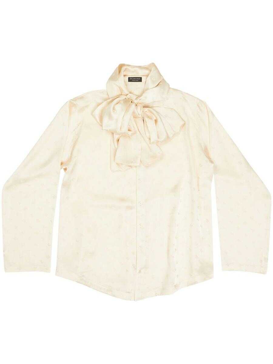 Balenciaga BALENCIAGA Hooded blouse White