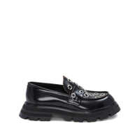 Mocasini ALEXANDER MCQUEEN Wander leather loafers Femei