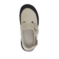 Sandale pentru Barbati - Sandale Alexander McQueen ALEXANDER MCQUEEN Leather mules Beige Barbati (BM 10876327) - B-mall.ro