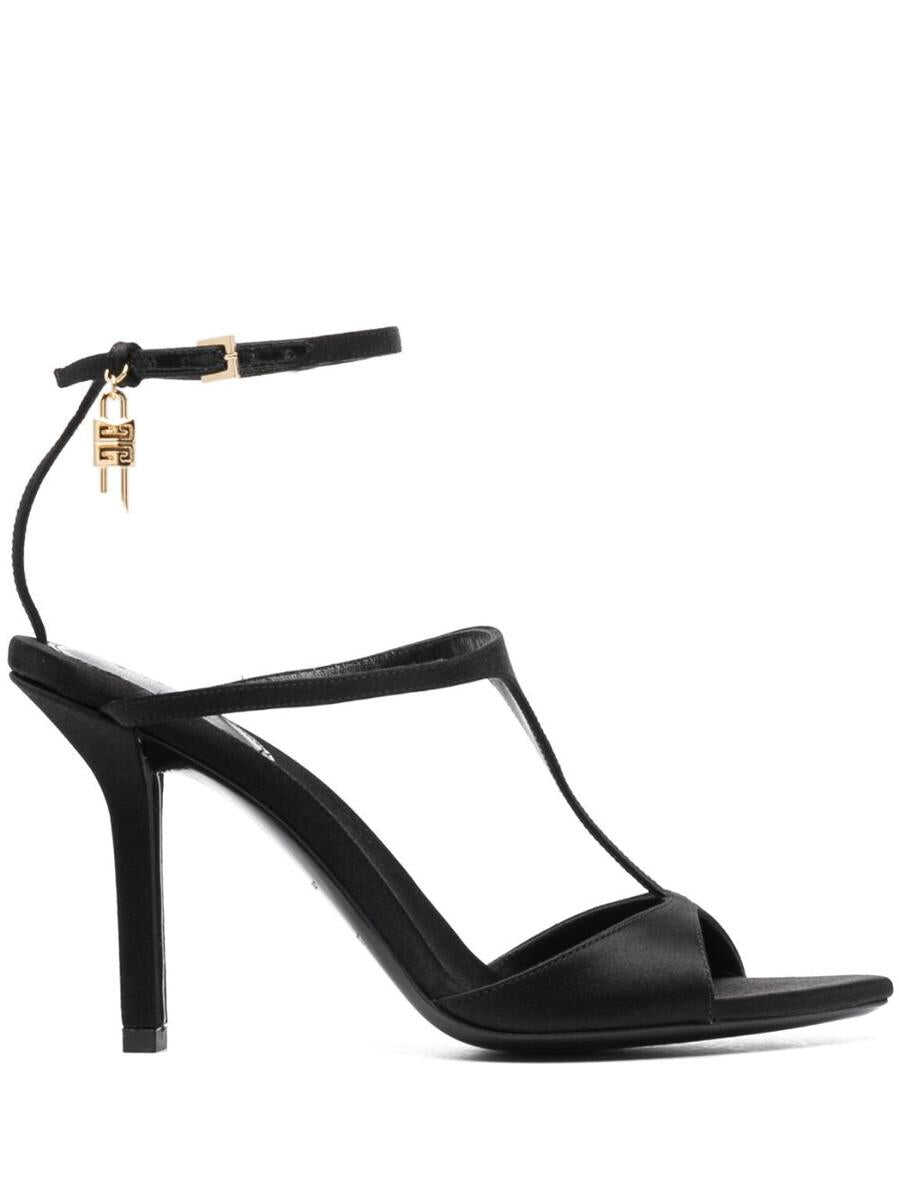 Givenchy GIVENCHY G lock leather sandals BLACK
