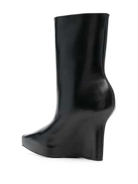 Bocanci Givenchy Givenchy G Lock Leather Boots Black Femei (BM 10876693) 3
