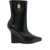 Givenchy Givenchy G Lock Leather Boots Black