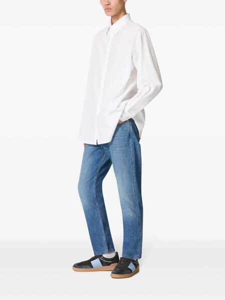 Camasi Valentino Garavani Valentino Garavani Cotton Shirt WHITE Barbati (BM 10879246) 2